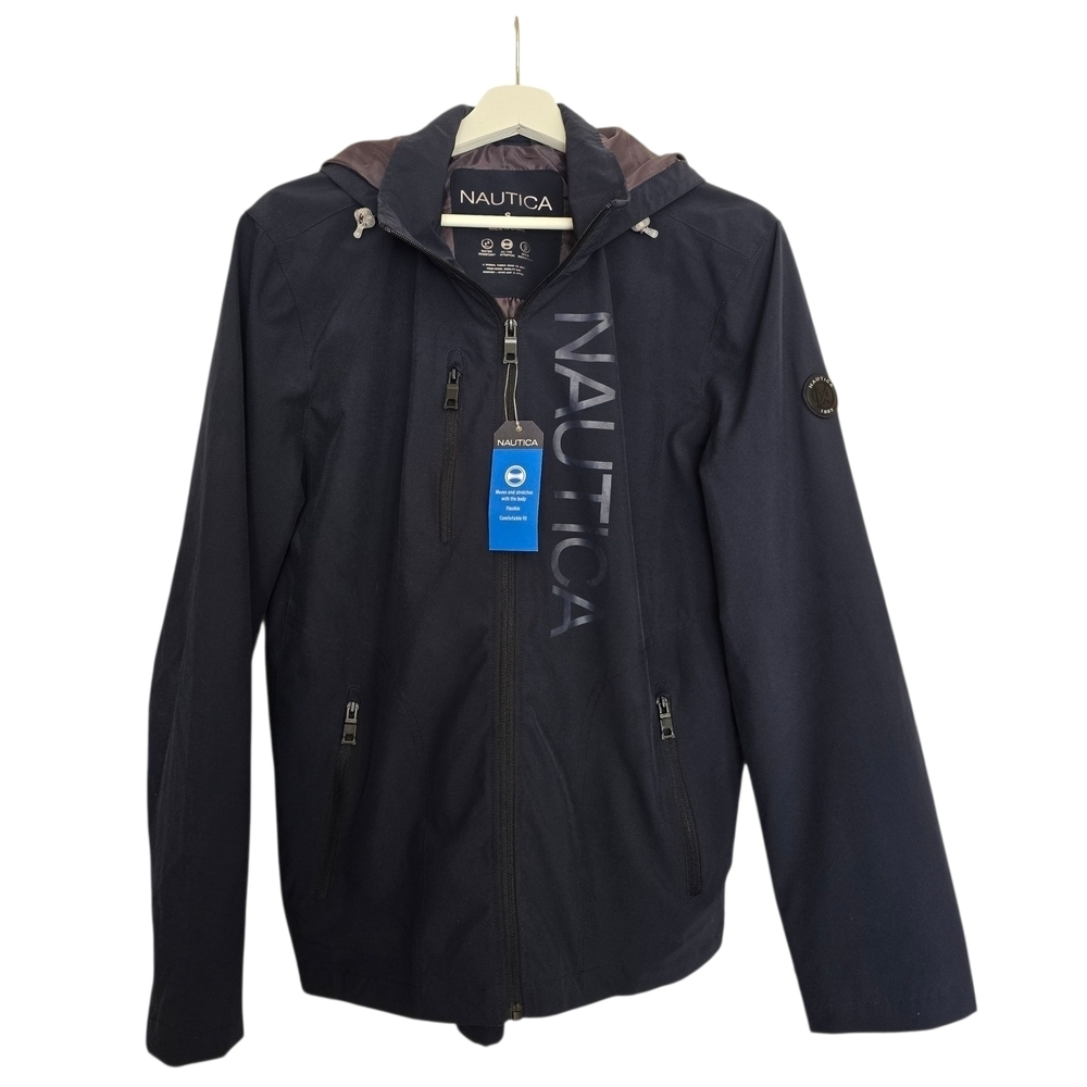 NWT Nautica True Blue Men's Navy Blue Lightweight Jacket